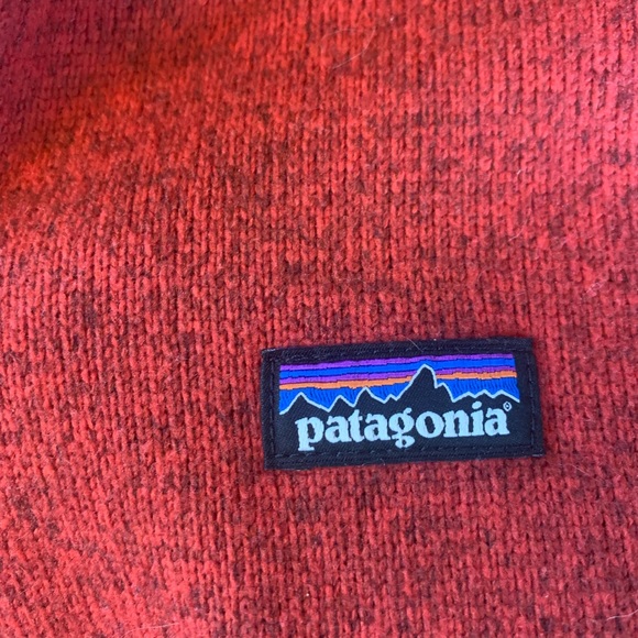 PATAGONIA Red Quarter Zip pull over - Picture 4 of 6